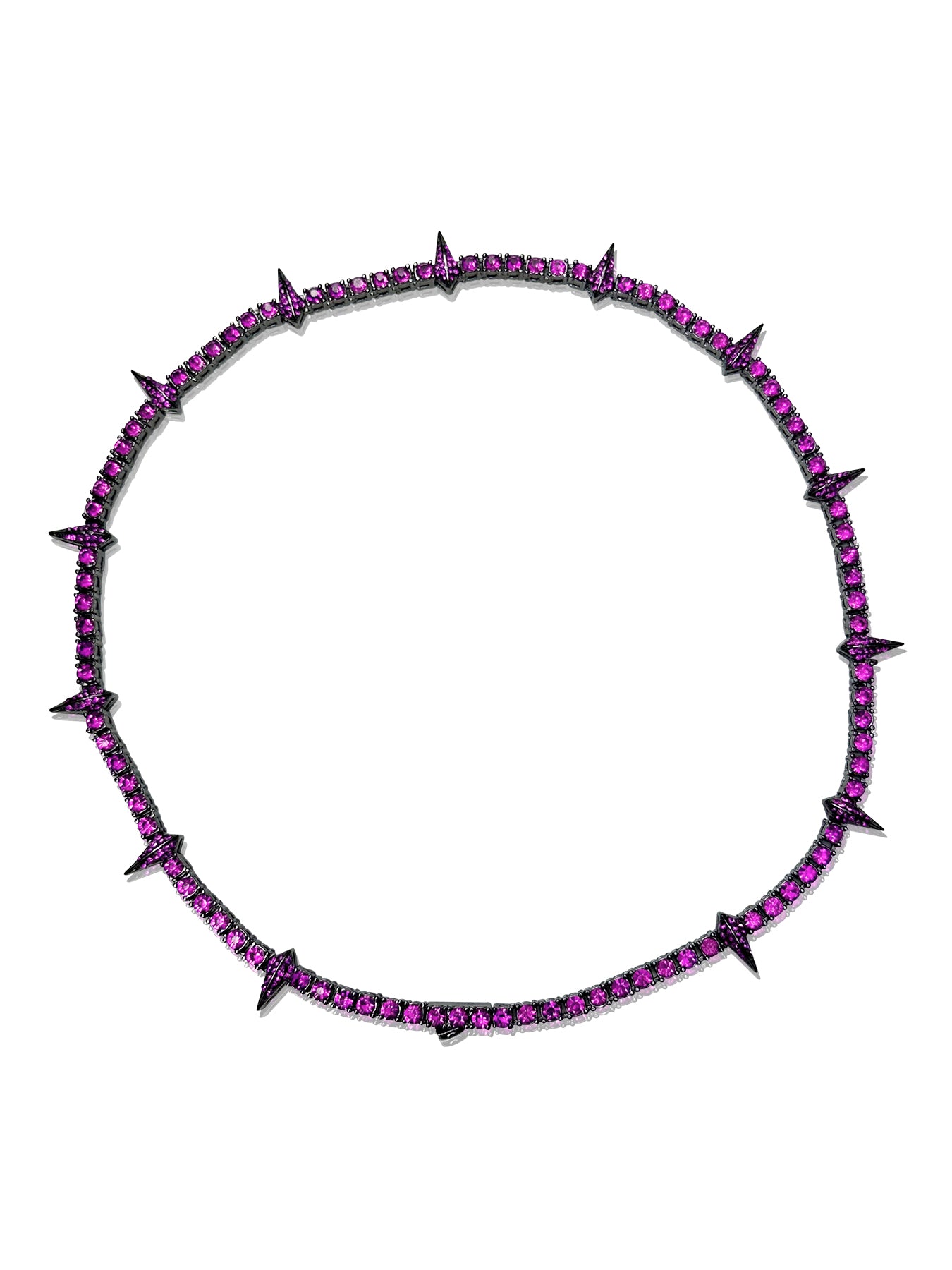 3PCS Purple ZC panther necklace