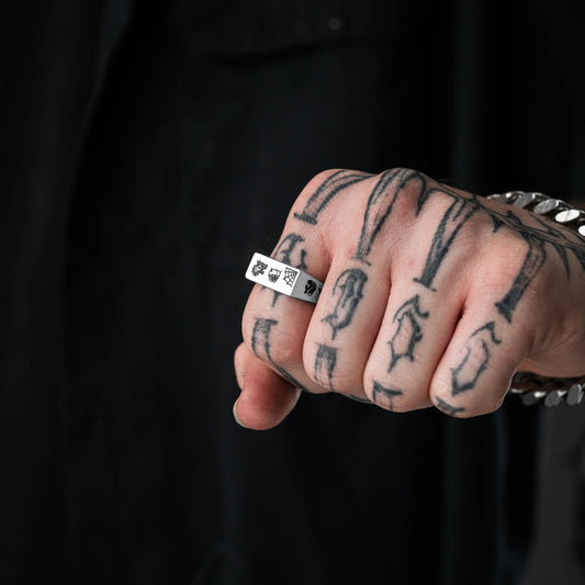Tattoo Signet Ring